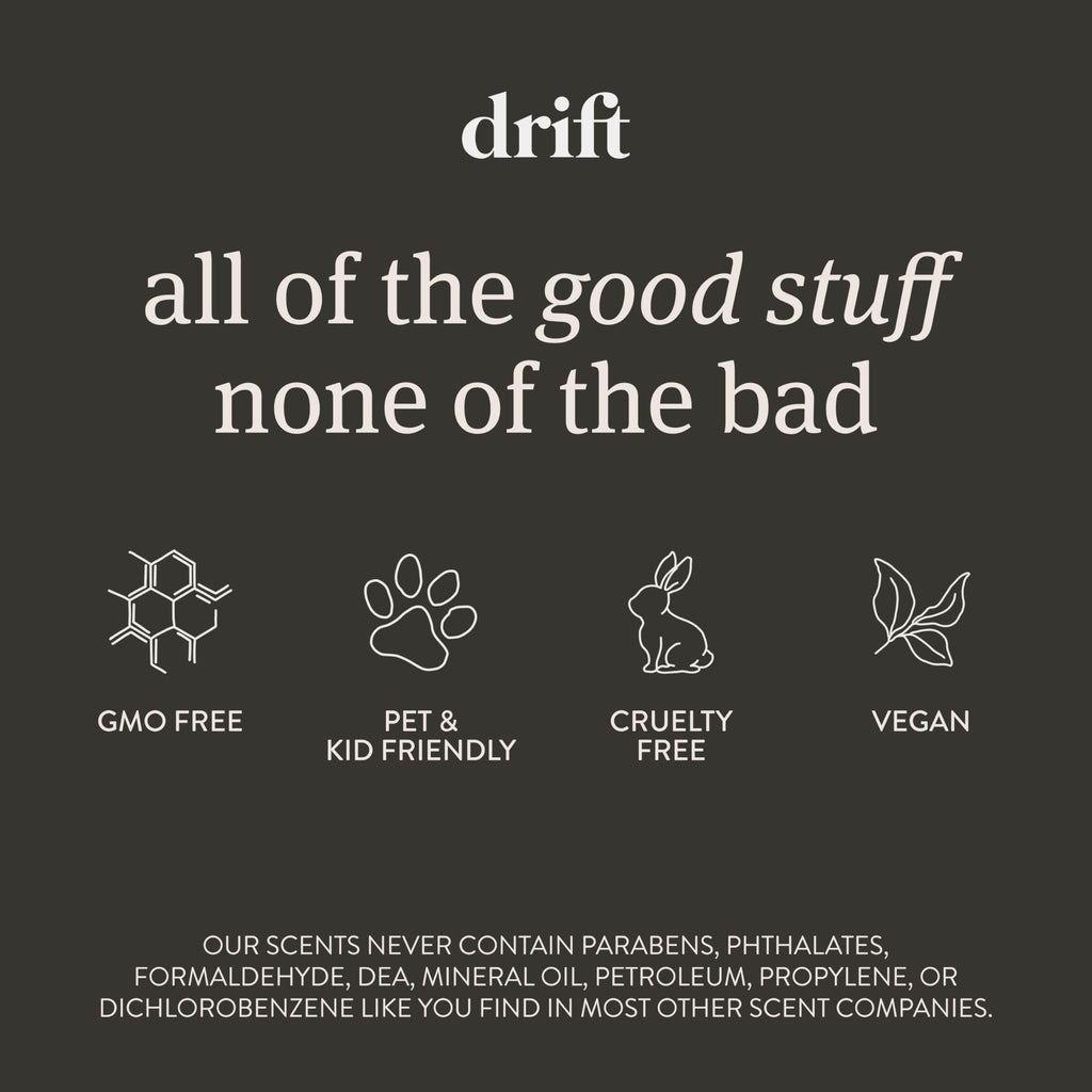 Drift Car Air Freshener - Wood Air Freshener - Car Odor Eliminator - Teak Scent Starter Kit