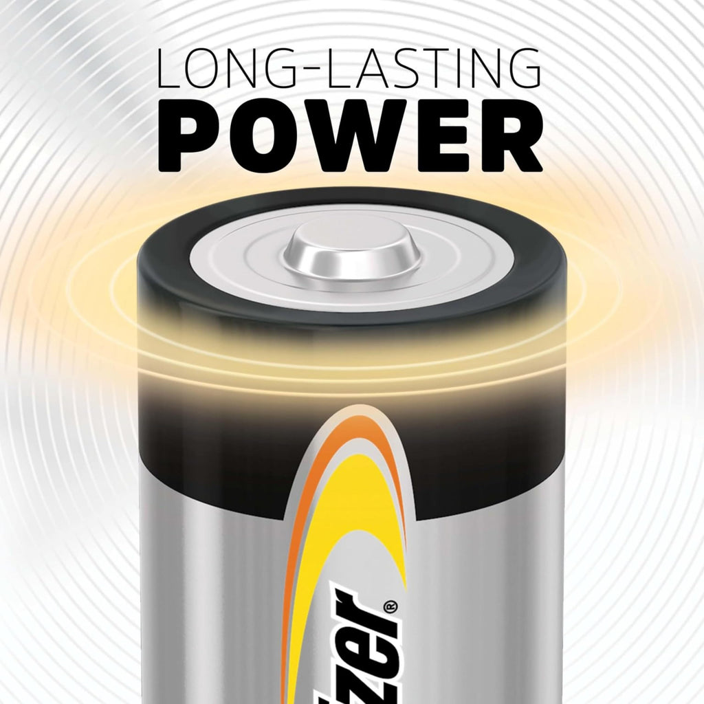 Energizer AA Batteries Alkaline Power, 32 Count Alkaline Double A Battery Pack