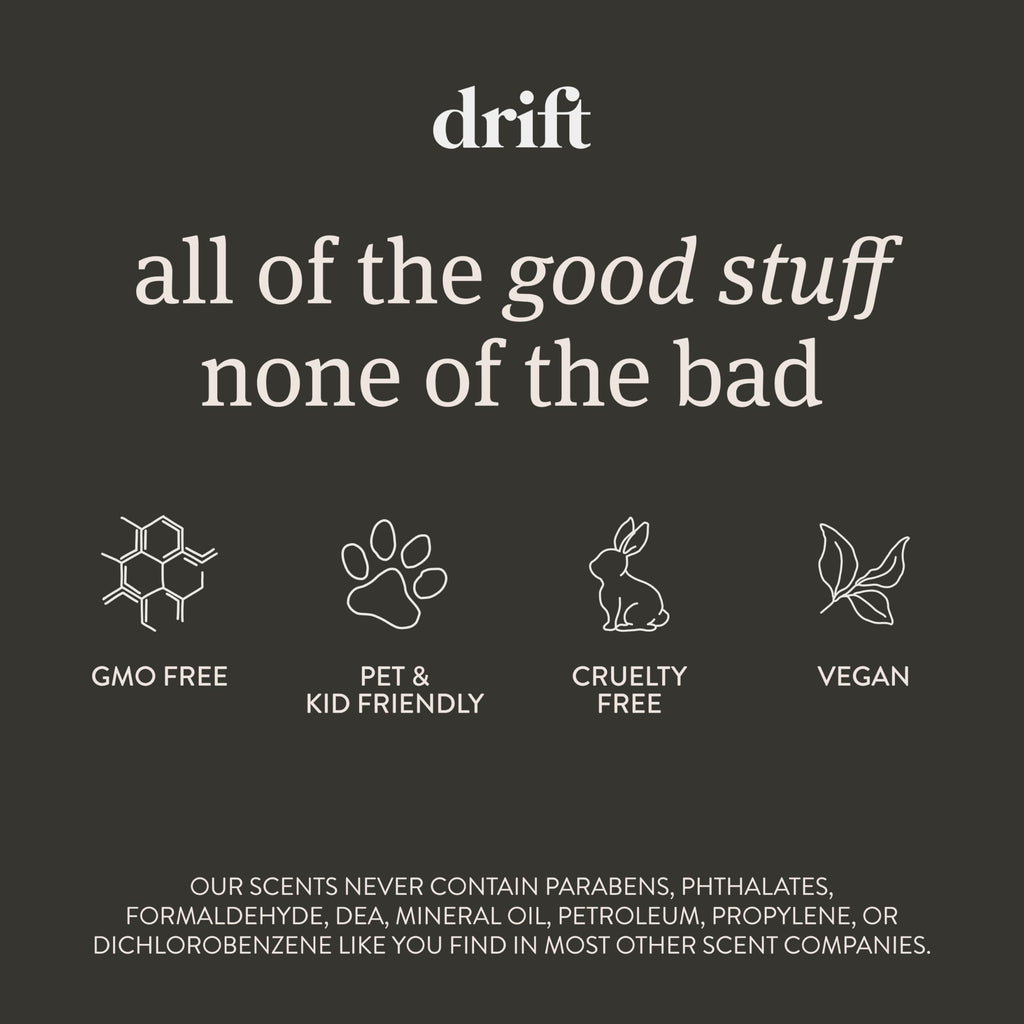 Drift Car Air Freshener - Wood Air Freshener - Car Odor Eliminator - Teak Scent Starter Kit
