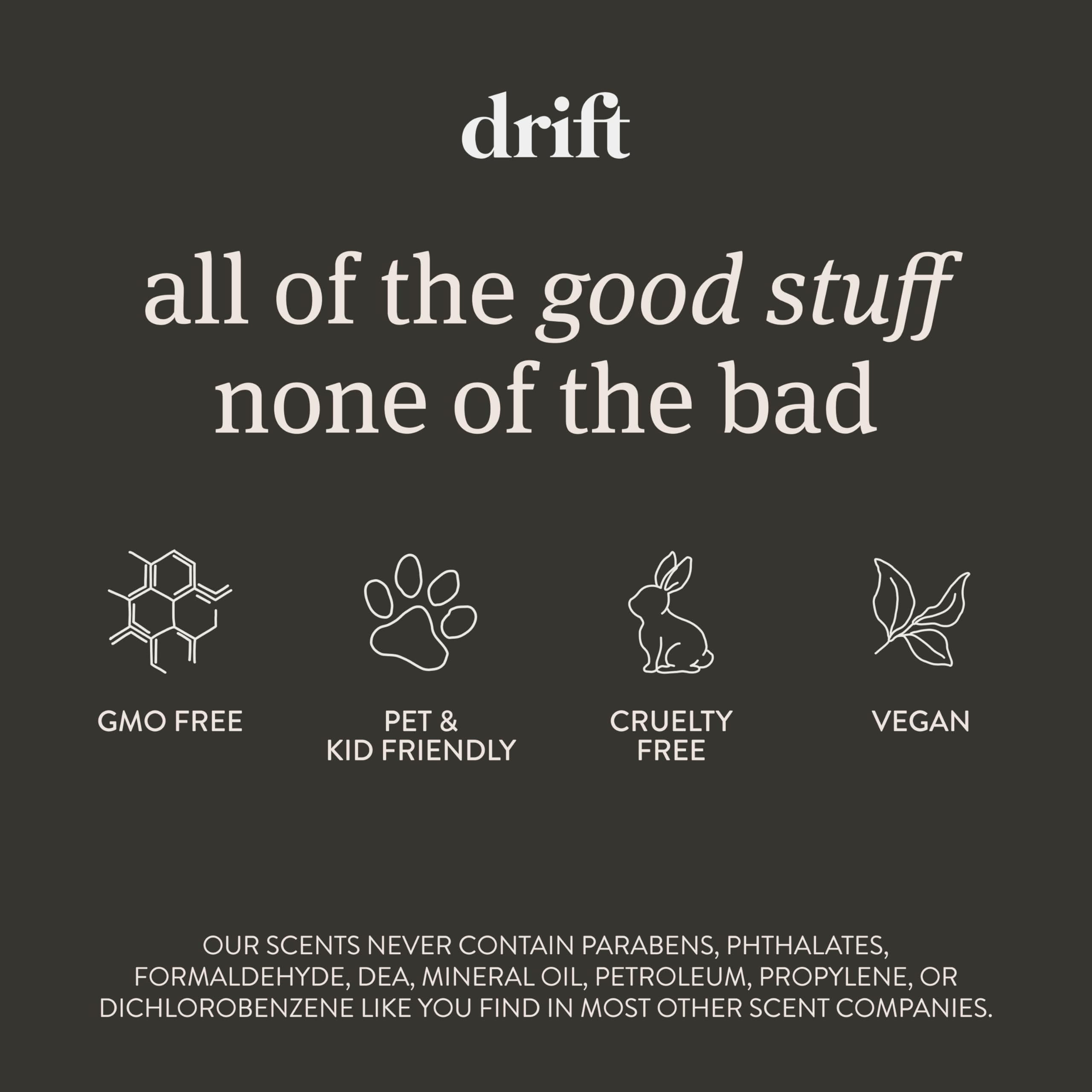 Drift Car Air Freshener - Wood Air Freshener - Car Odor Eliminator - Teak Scent Starter Kit