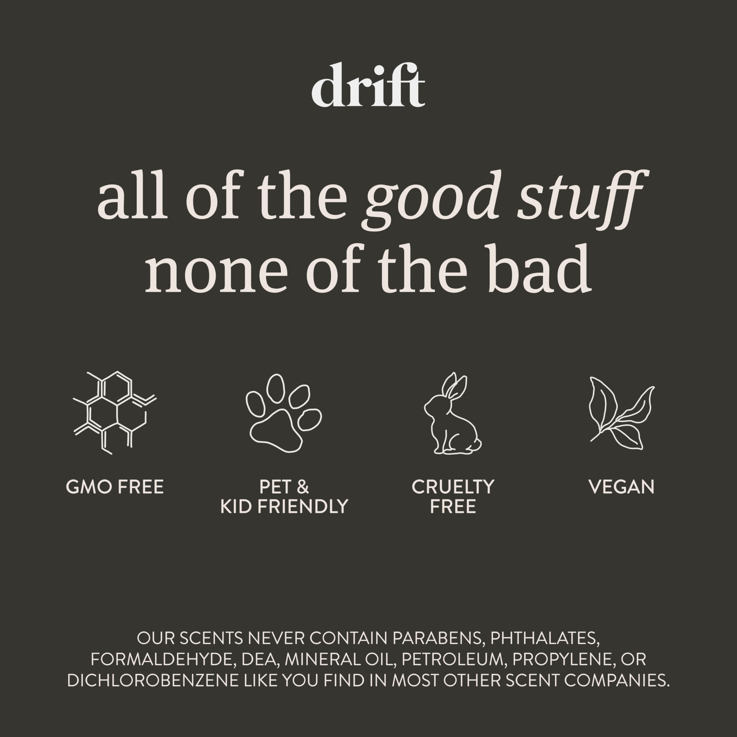 Drift Car Air Freshener - Wood Air Freshener - Car Odor Eliminator - Teak Scent Starter Kit
