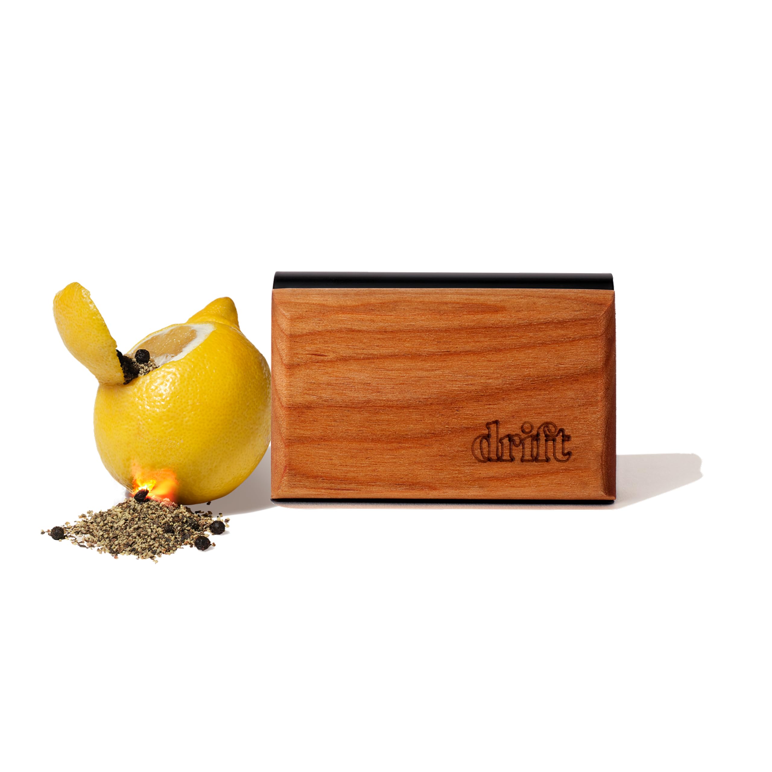 Drift Car Air Freshener - Wood Air Freshener - Car Odor Eliminator - Teak Scent Starter Kit