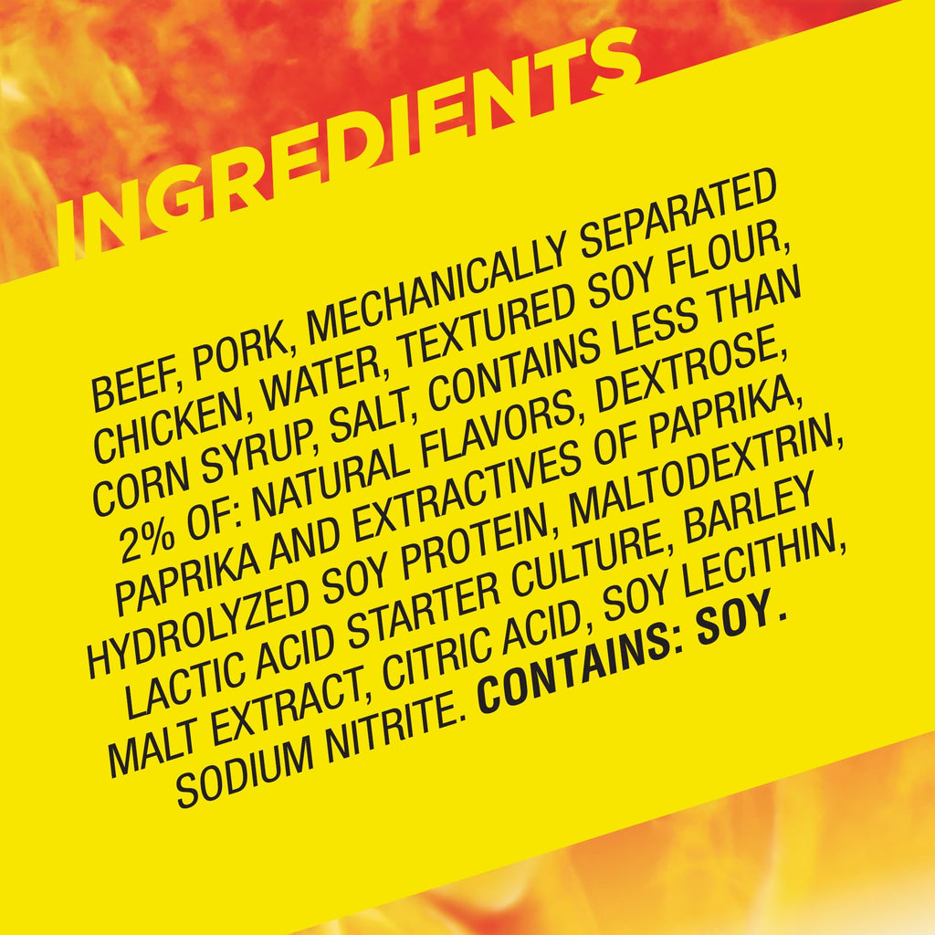 Slim Jim Smoked Meat Sticks, Original Flavor, 6g Protein Per Serving, Snack Size, Father's Day Bulk Snack Gifts, 0.28 oz. (46 Count)