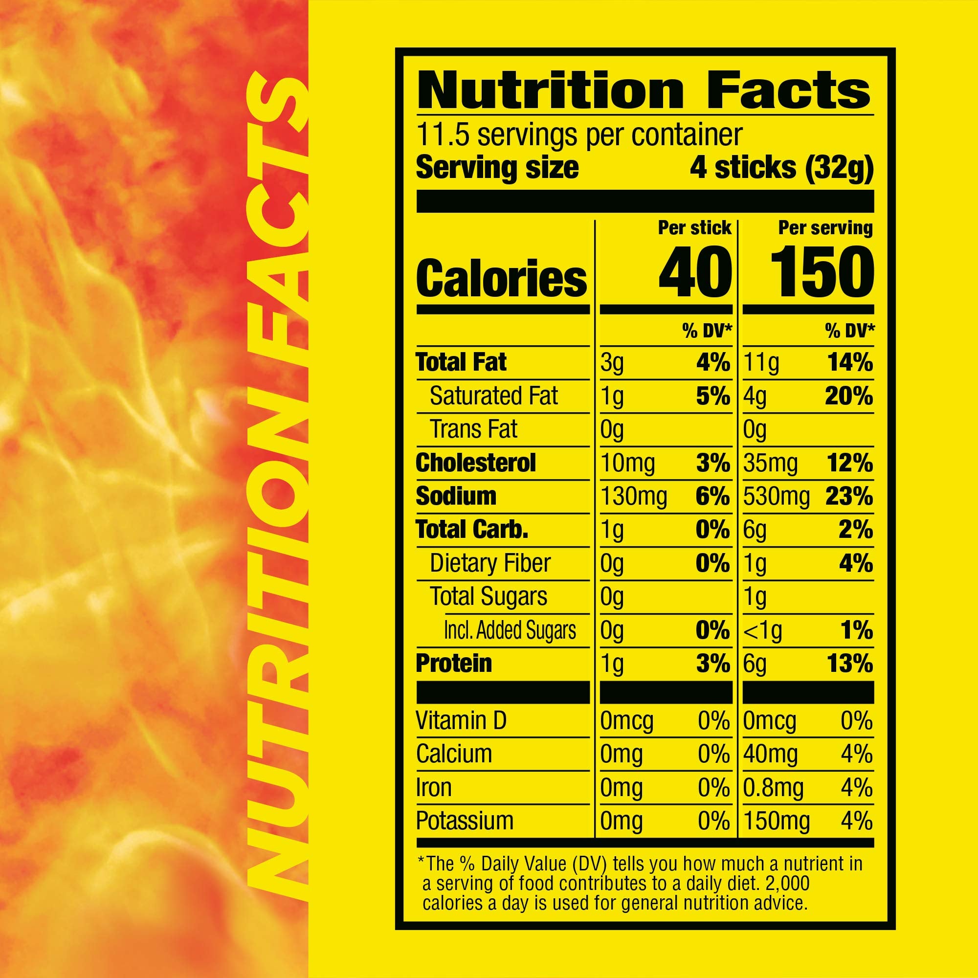Slim Jim Smoked Meat Sticks, Original Flavor, 6g Protein Per Serving, Snack Size, Father's Day Bulk Snack Gifts, 0.28 oz. (46 Count)